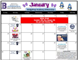 January Calendar